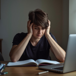 Brain fog while learning new things at a desk